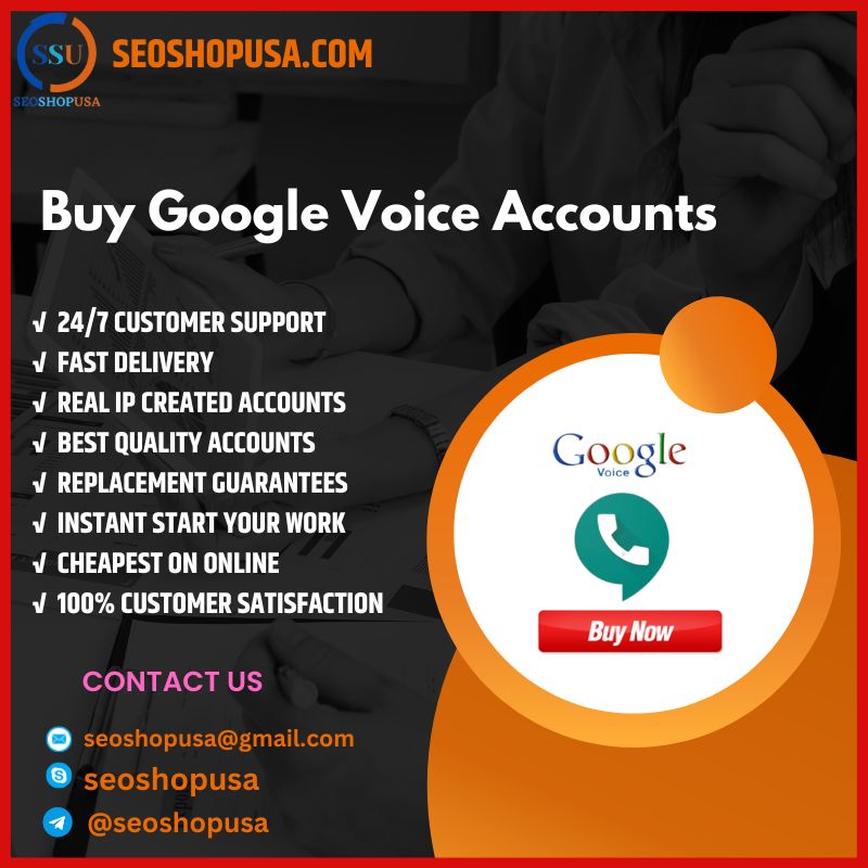 Buy Google Voice Accounts - Fast Delivery & 24/7 Support