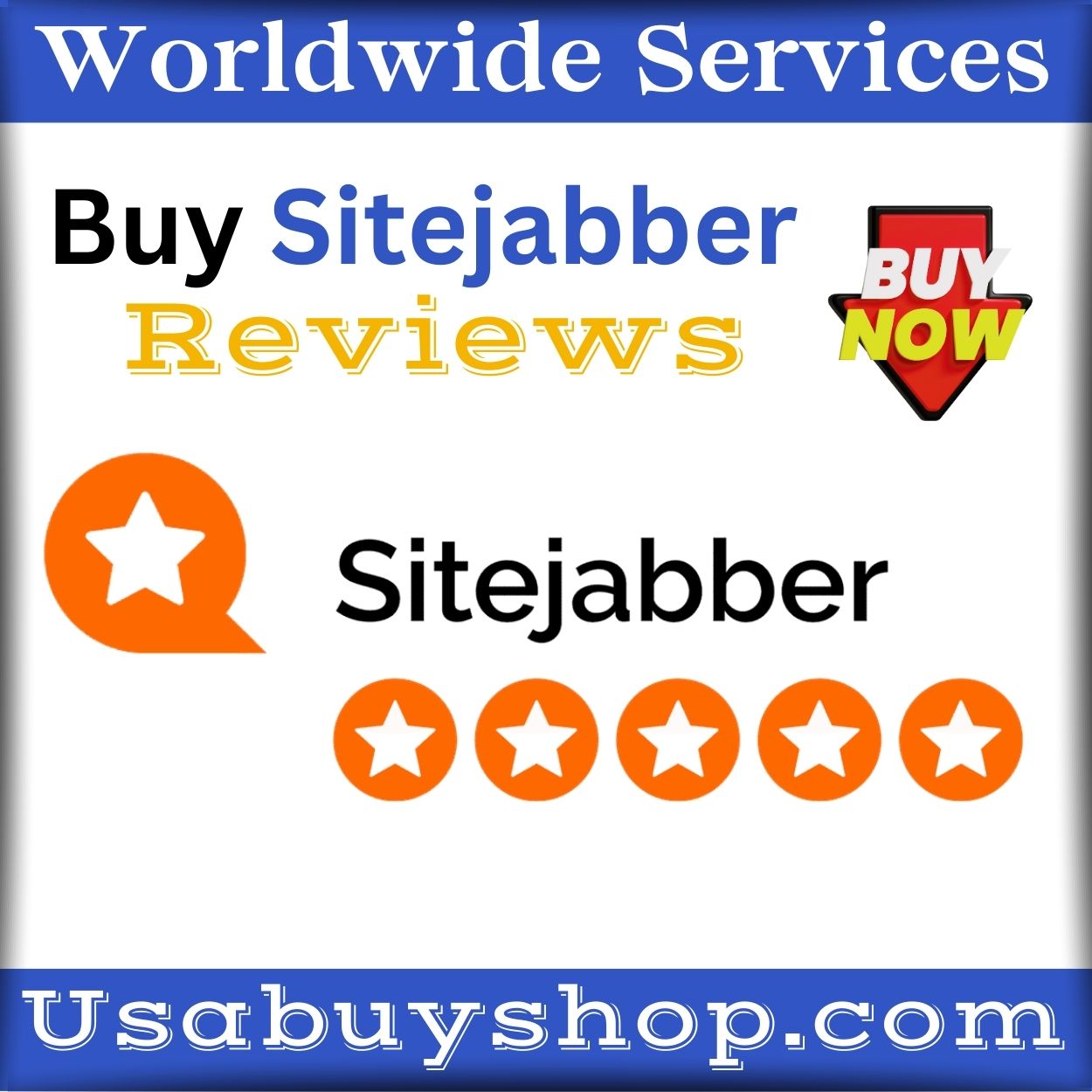 Buy Sitejabber Reviews - 100% Non-Drop 5-star Positive Reviews