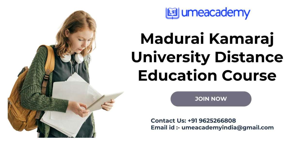 Madurai Kamaraj University Distance Education Courses