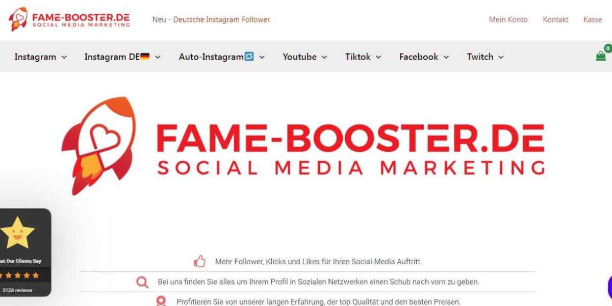 TikTok Follower kaufen, Follower TikTok kaufen, Klicks YouTube kaufen, Instagram Likes kaufen bei fame-booster.de