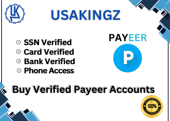 Buy Verified Payeer Accounts - USAKINGZ