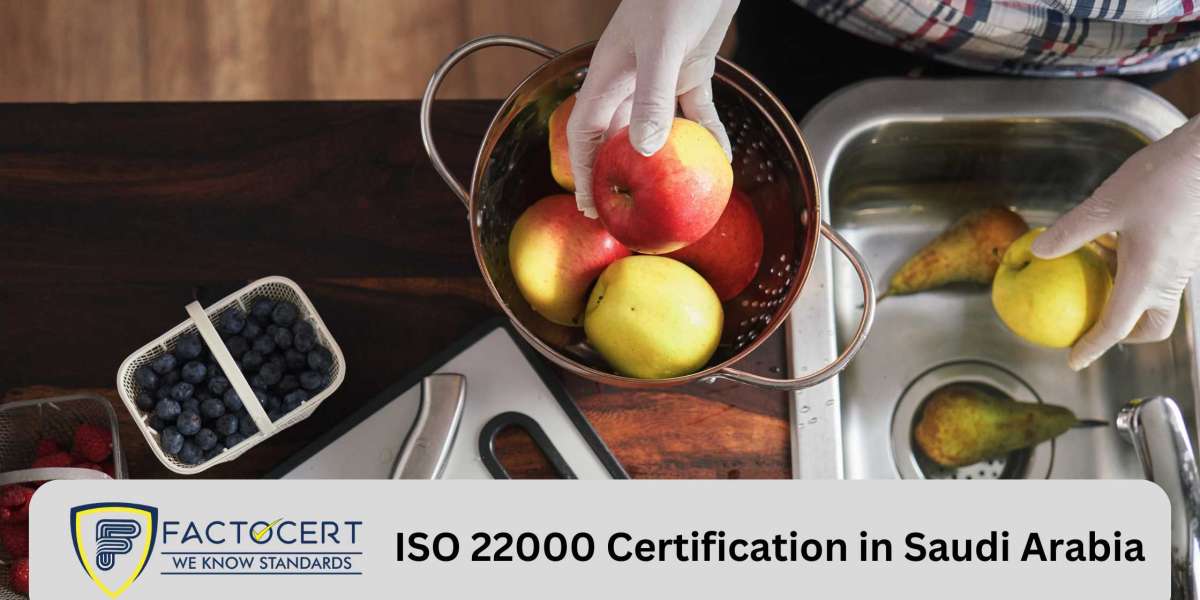 What are the steps to obtaining ISO 22000 Certification in Saudi Arabia?