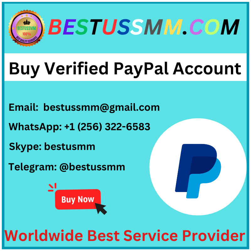 Buy Verified PayPal Accounts - 100% Safe & Best Accounts