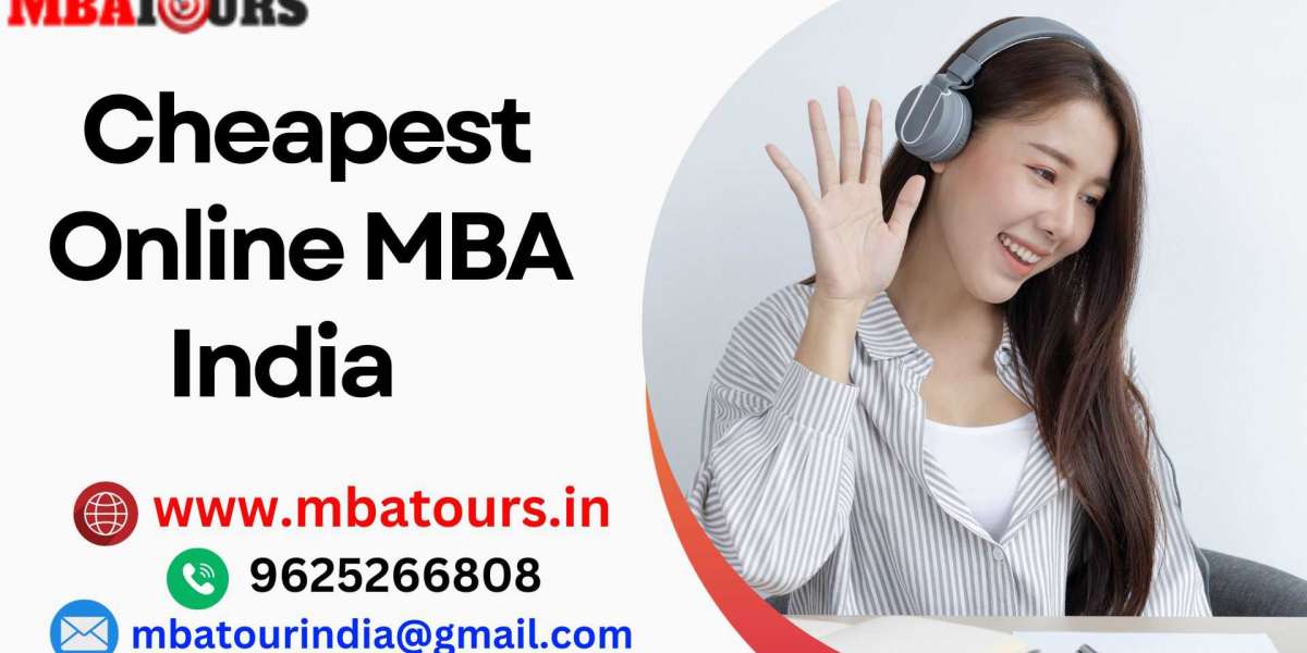 Cheapest Online MBA India