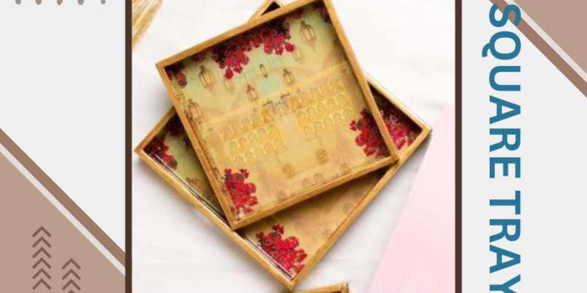 Purchase Square Decor Tray at Affordable Price From Luxehome