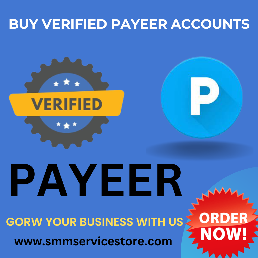 Buy Verified Payeer Accounts - 100% Secure & KYC Verified...