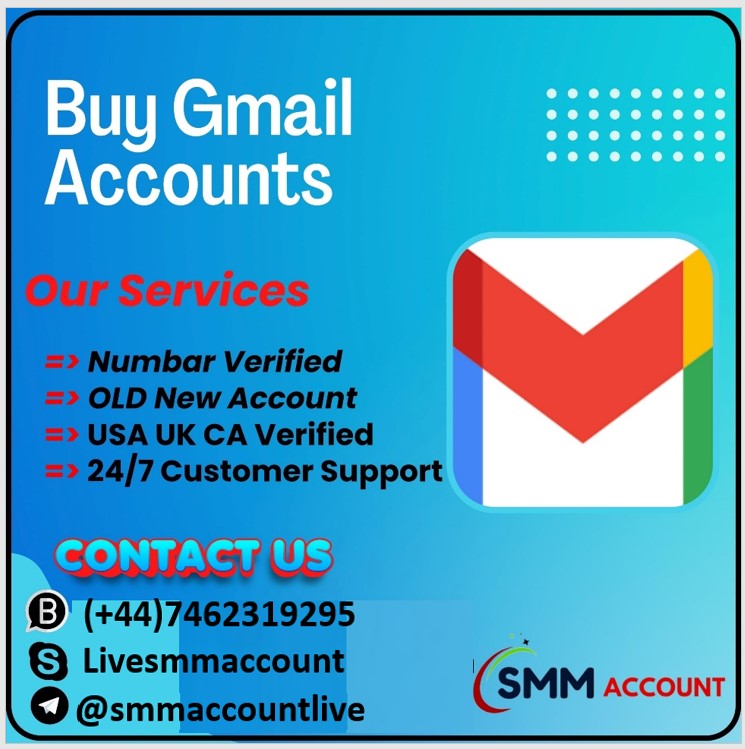 Buy Gmail Accounts - 100% Instant Delivery Old New Account