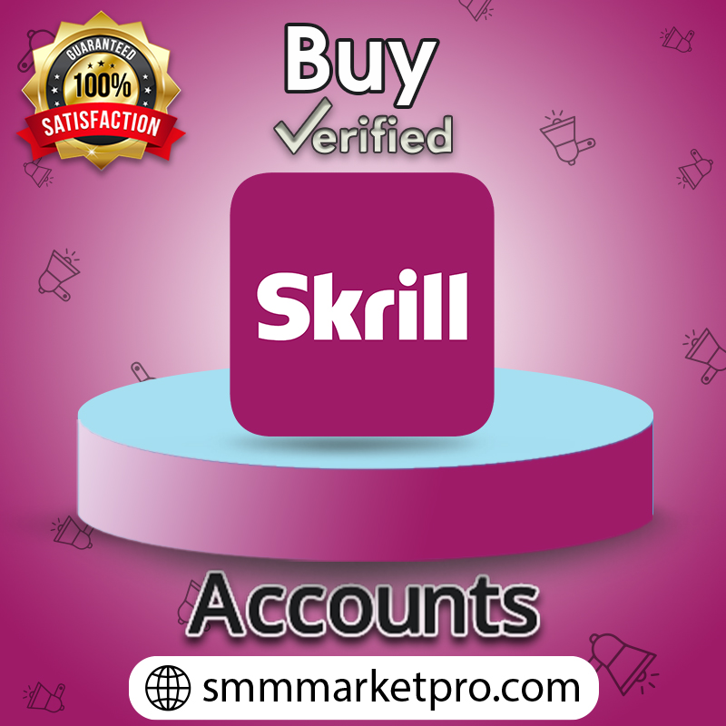 Buy Verified Skrill Accounts - 100% safe and secured