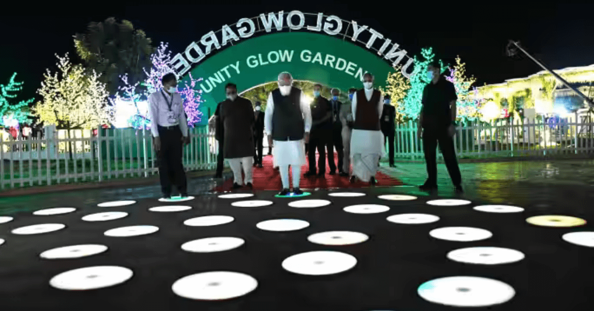 Unity Glow Garden Near Statue of Unity | Timings, Entry Fee, Location