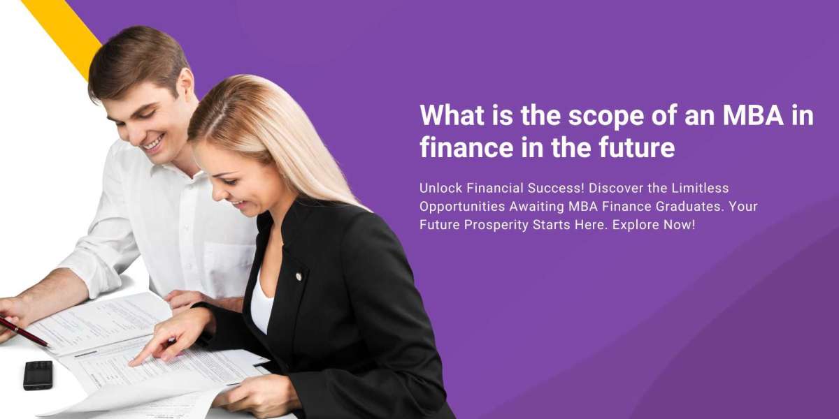 What is the scope of an MBA in finance in the future