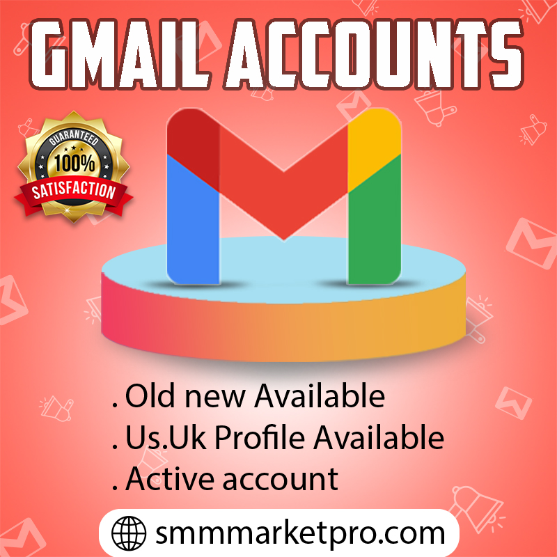 Buy Gmail Accounts - 100% safe and cheap price
