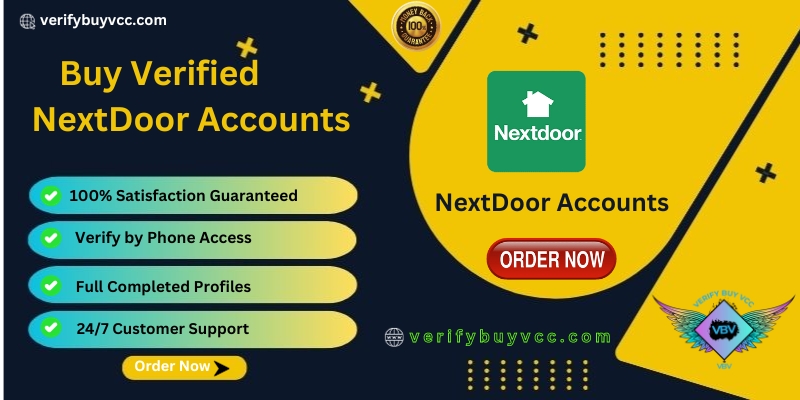 Buy Verified NextDoor Accounts - (Fully Verified)