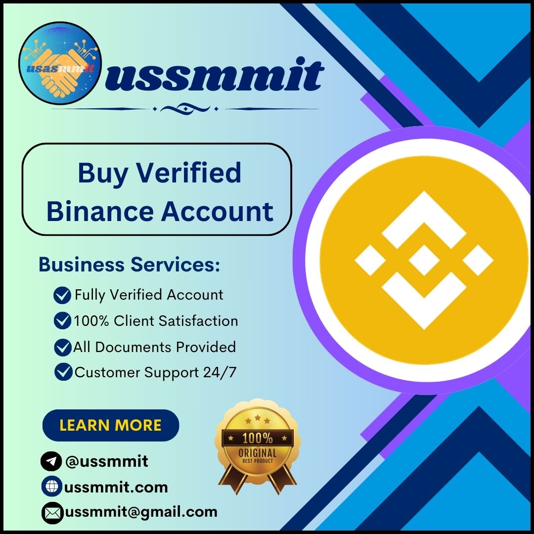 Buy Verified Binance Account - 100% Best, USA Verified