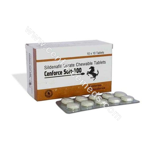 Buy Cenforce Soft 100 [Sildenafil] | Safe & Reliable For Men