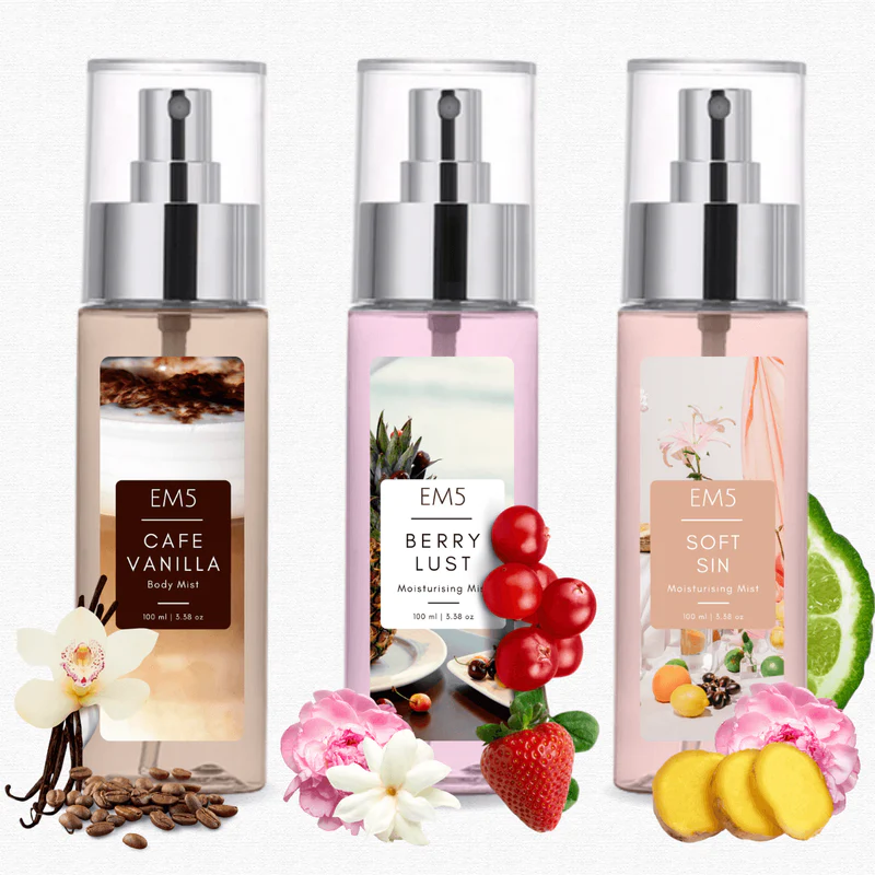 Choose Perfumed Body Mists Over Perfumes for Regular Use