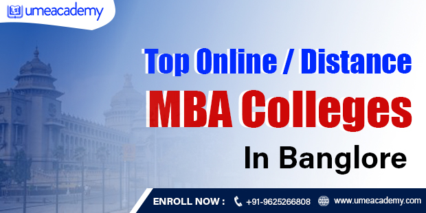 Top 10 Online/Distance MBA Colleges in Bangalore 2024 | Fees