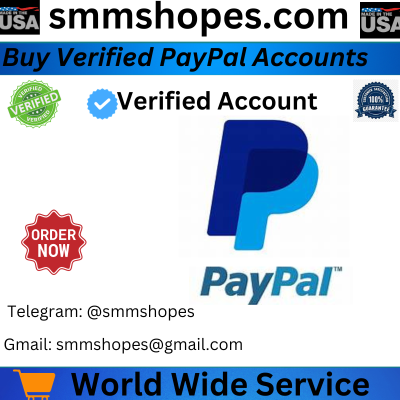Buy Verified PayPal Accounts In USA