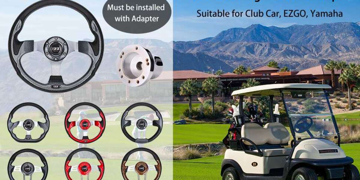 Enhance Your Golf Cart Experience with Stylish Steering Wheels from 10L0L