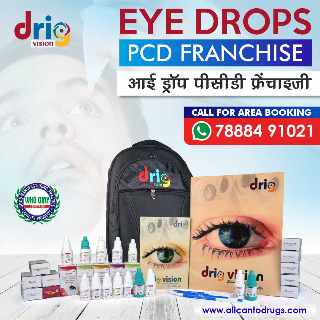 Unlocking Opportunities in Eye Care: Drig Vision - Eye Drops PCD Franchise