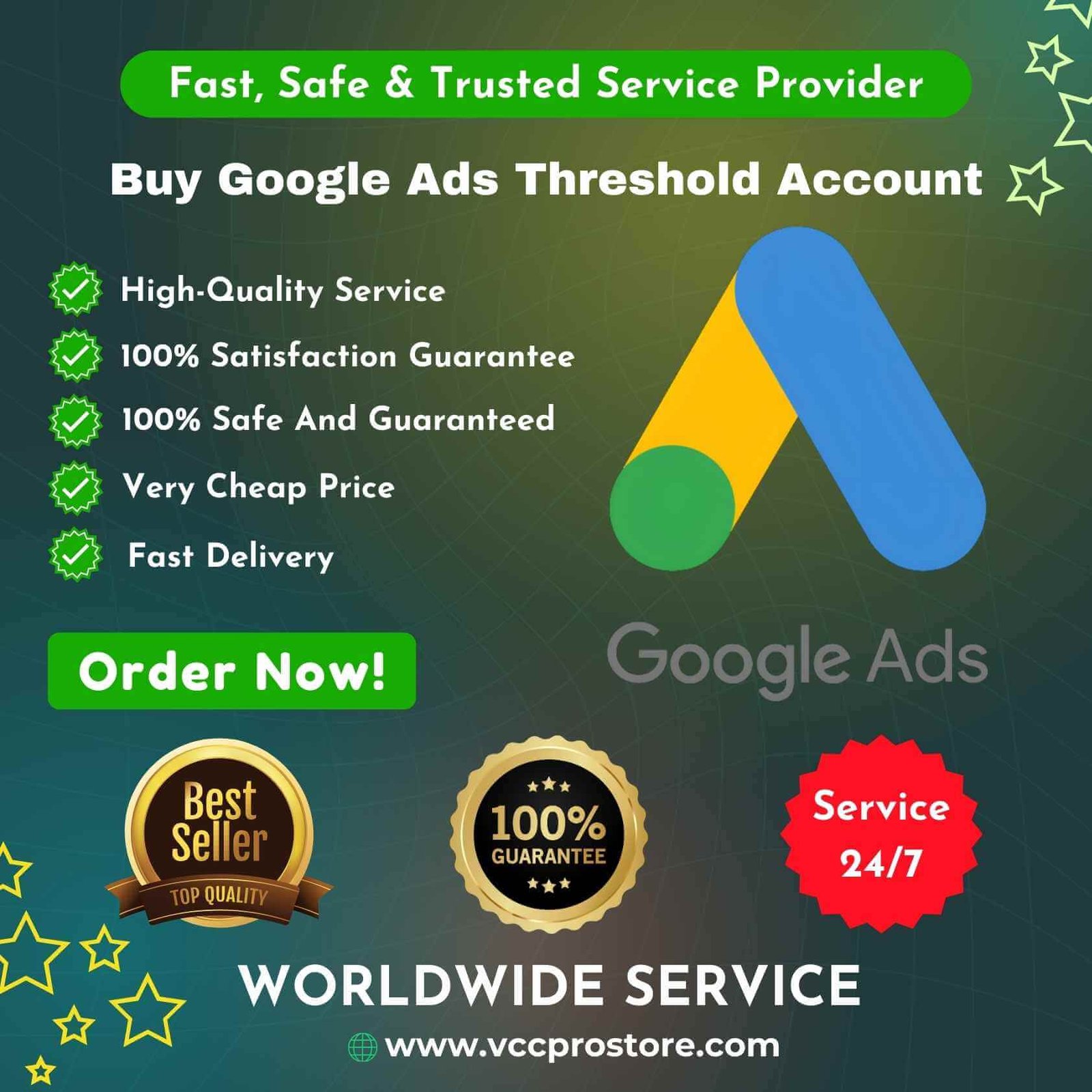 Buy Google Ads Threshold Account - Threshold Account 2024