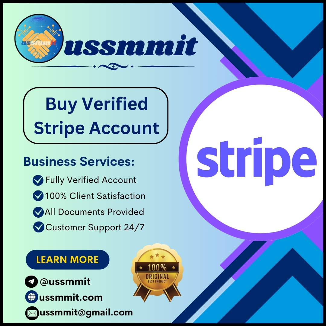 Buy Verified Stripe Account - 100% Best, USA, UK Verified
