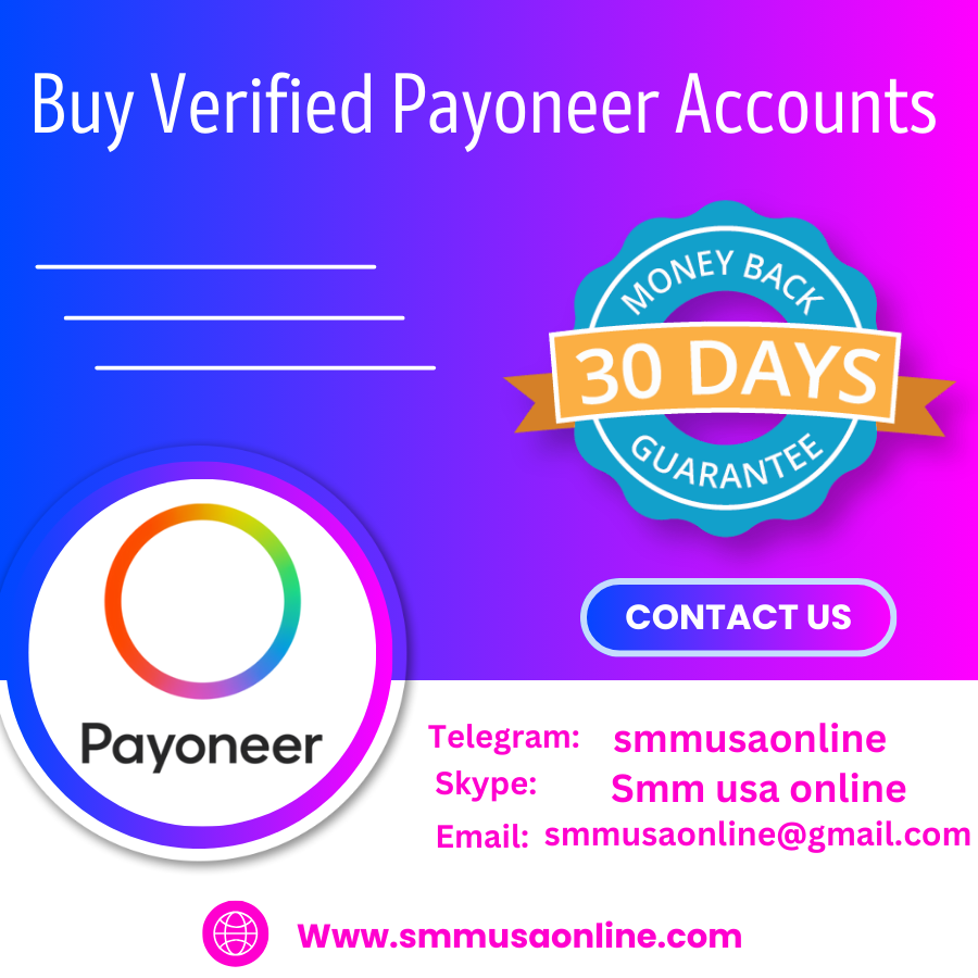 Buy Verified Payoneer Accounts-100% High Quality Payoneer Account