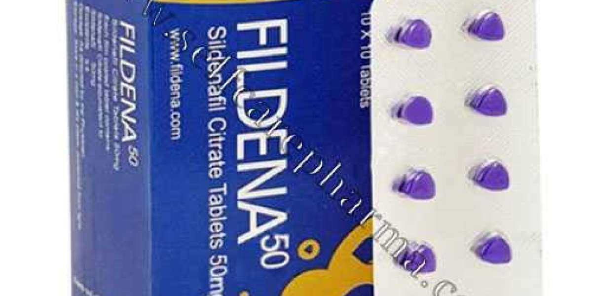 Fildena 50 mg: Balanced ED Relief with Sildenafil Citrate Tablets