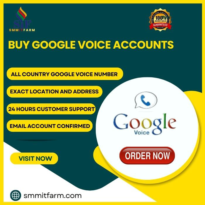 Buy Google Voice Accounts - 100% Unique Any US States
