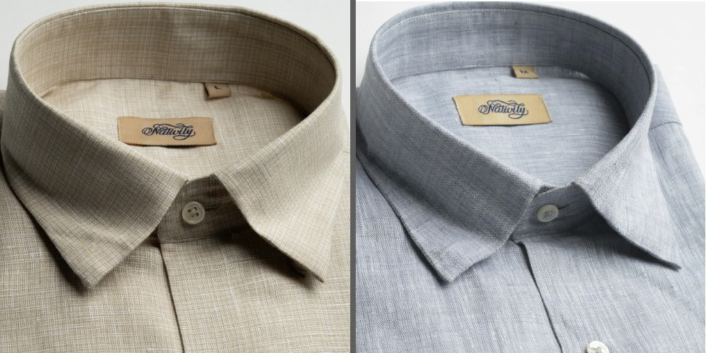 Elevate your style with men's linen button-down shirts – Nativity