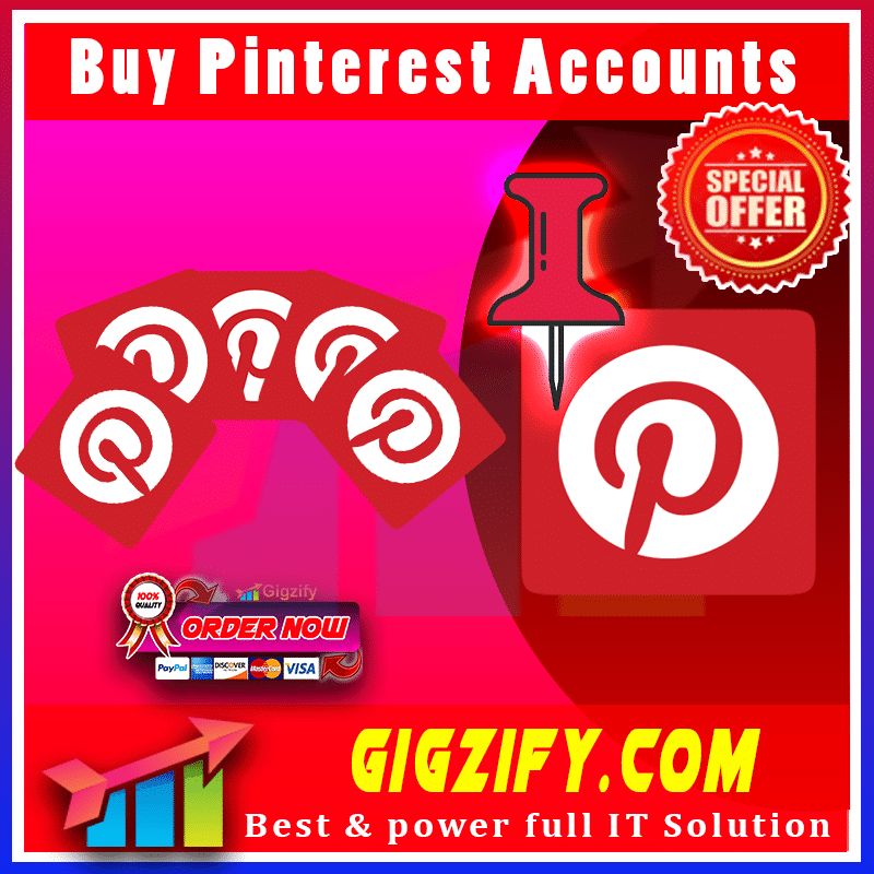 Buy Pinterest Accounts - gigzify