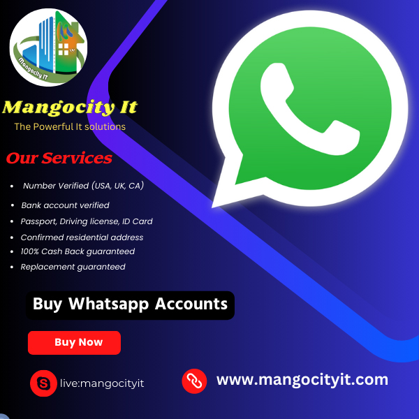 Buy WhatsApp Accounts | MangoCity IT 5 Star Positive