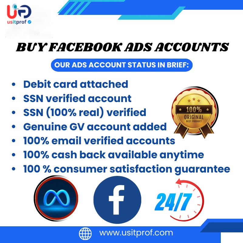 Buy Facebook Ads Accounts - UK, UK, and all others 100% Safe