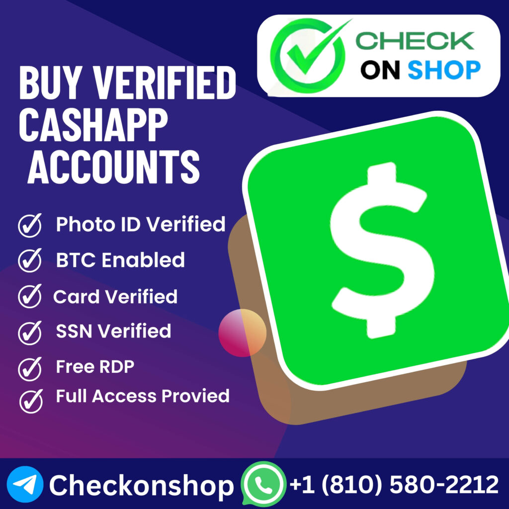 Buy Verified CashApp Accounts ( BTC Enable Cashapp ) - 100% Trusted