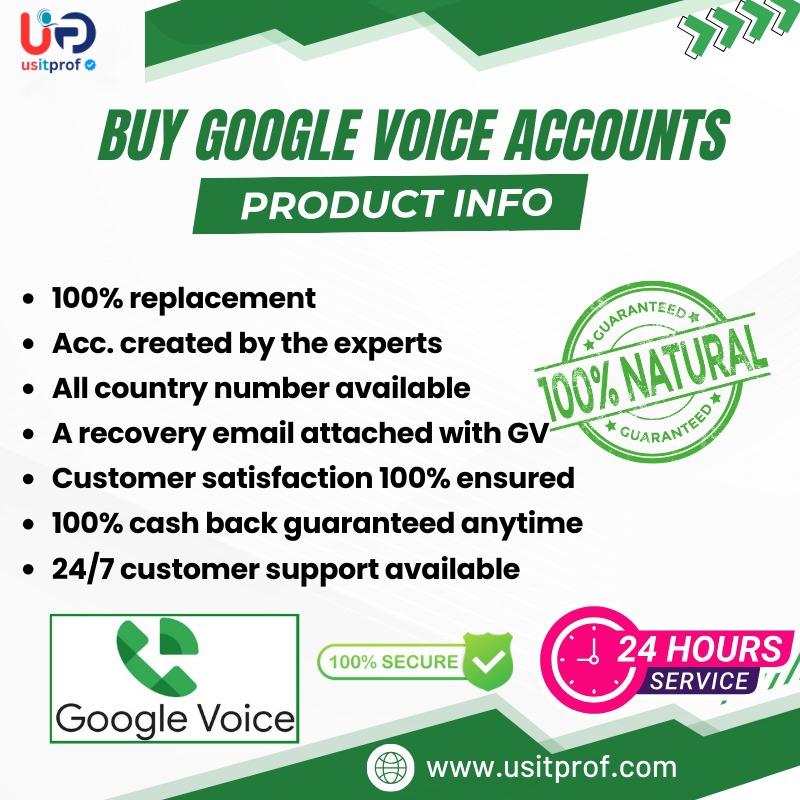 Buy Google Voice Accounts - 100% unique and Safe GV All Country