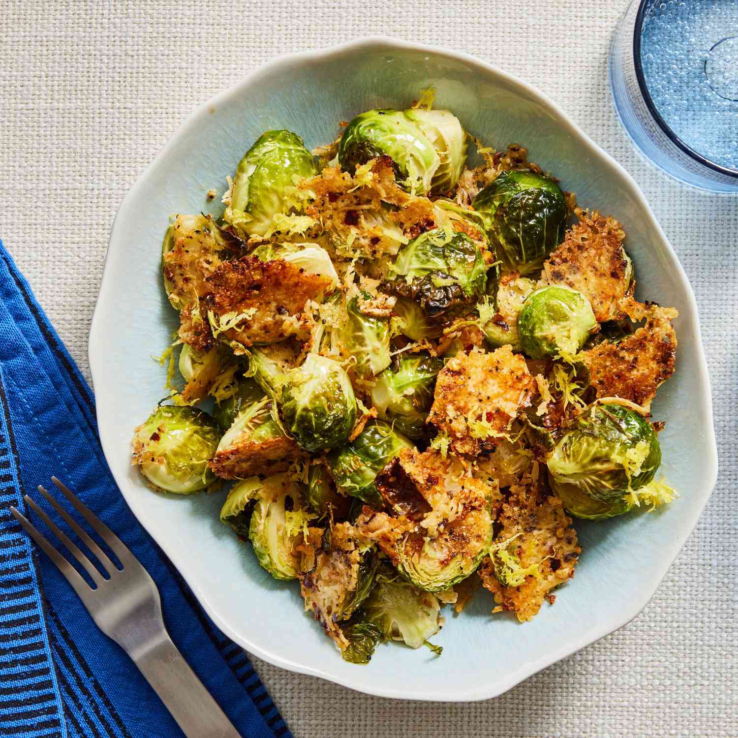 Parmesan Crusted Brussel Sprouts: Irresistibly Crispy and Delicious! - Curry Chef Masala