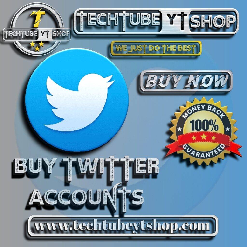 Buy Twitter Accounts - techtubeytshop.com