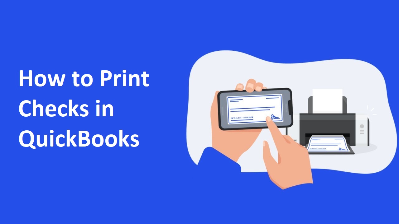 Print Checks in QuickBooks - Qbinfoaccount