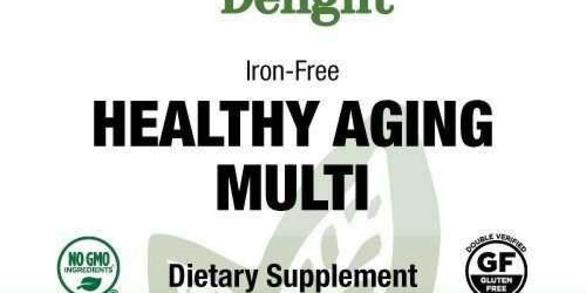 Healthy Aging: The Role of Healthy Aging Multi Iron-Free Veg Tabs