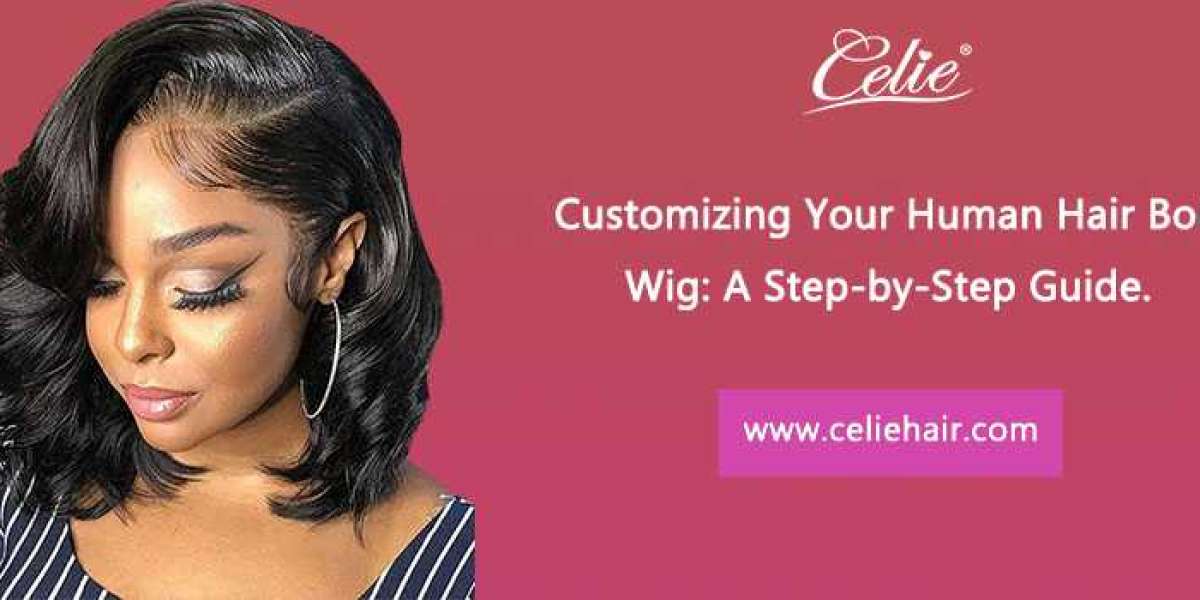Customizing Your Human Hair Bob Wig: A Step-by-Step Guide.