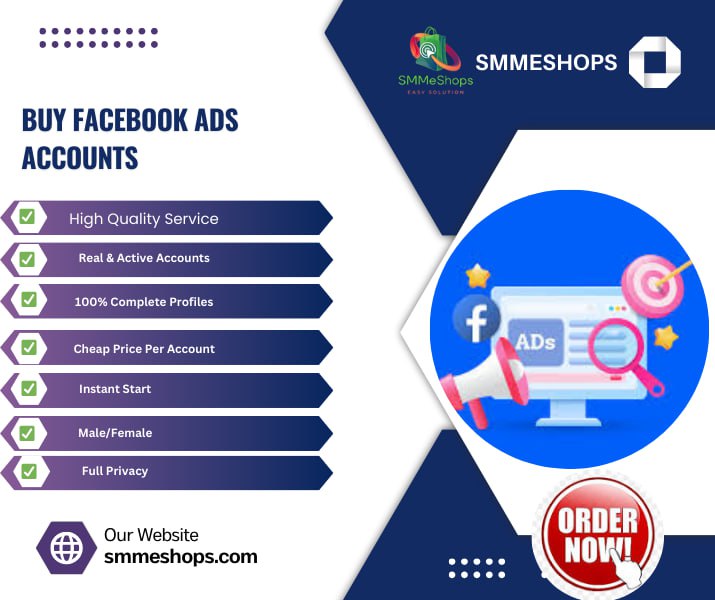 Buy Facebook Ads Accounts - SMM eSHOP